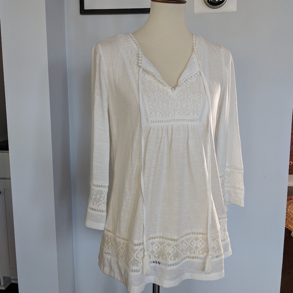 ❤️WHITE BOHO TUNIC❤️